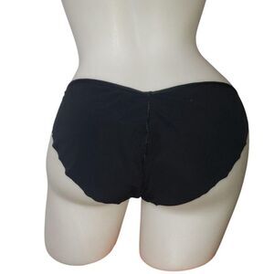 Victoria's Secret Panties Womens Medium Black Very Sexy Bikini Cheeky Low Rise